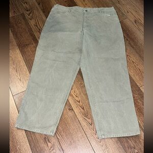 Sorel: Men’s Size 42/30 Thick Cotton Canvas Straight Pants Heavy Duty